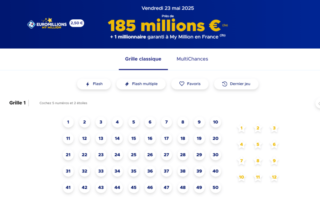 euromillions 23 mai 2025