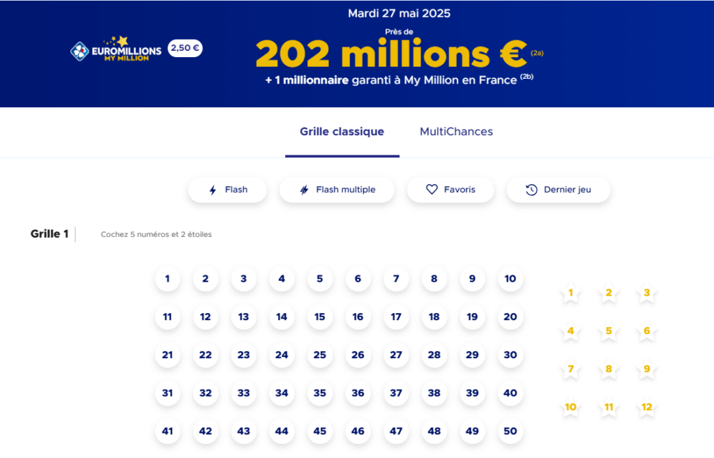 euromillions 27 mai 2025