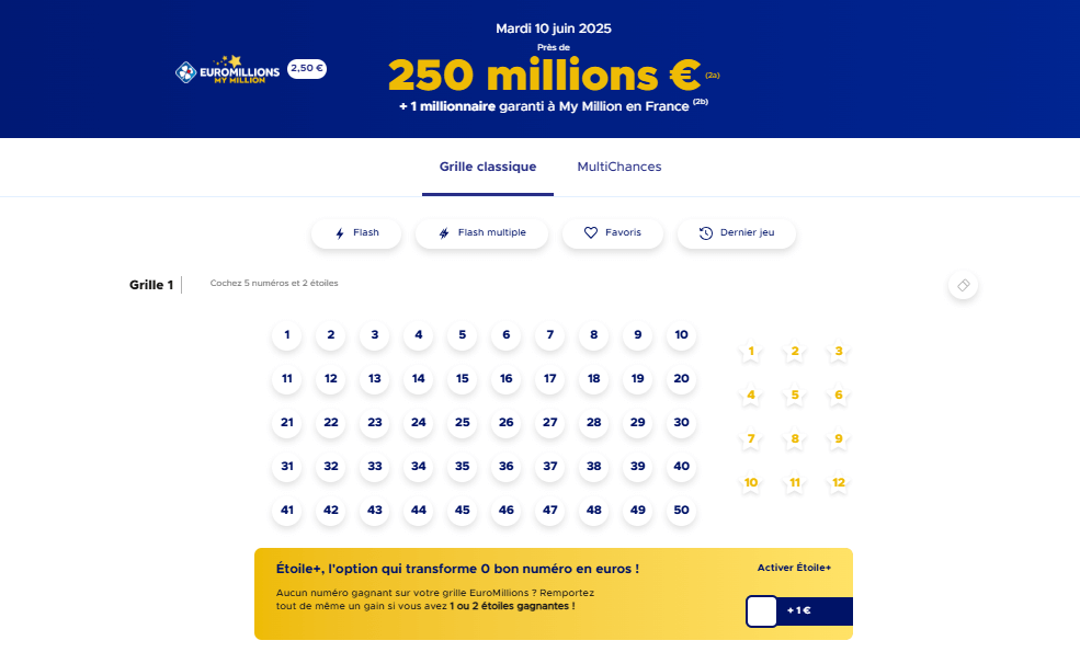 euromillions 10 juin 2025