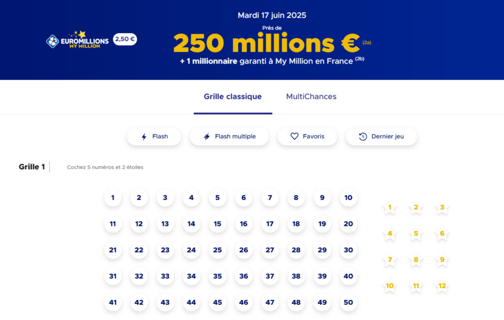 euromillions 17 juin 2025