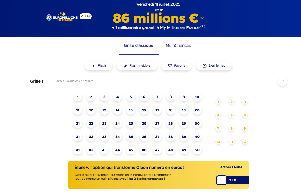 euromillions 11 juillet 2025