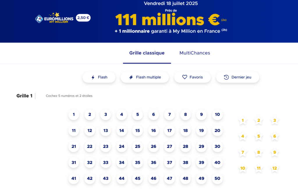 euromillions 18 juillet 2025