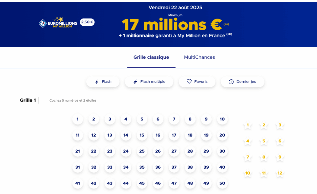 euromillions 22 aout 2025