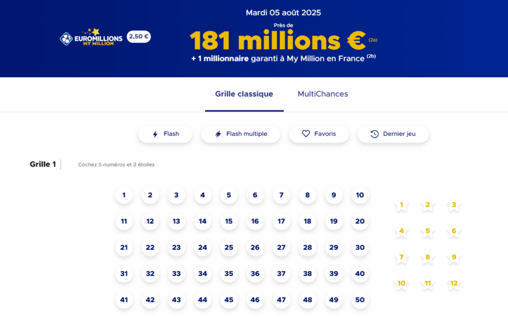 euromillions 5 août 2025