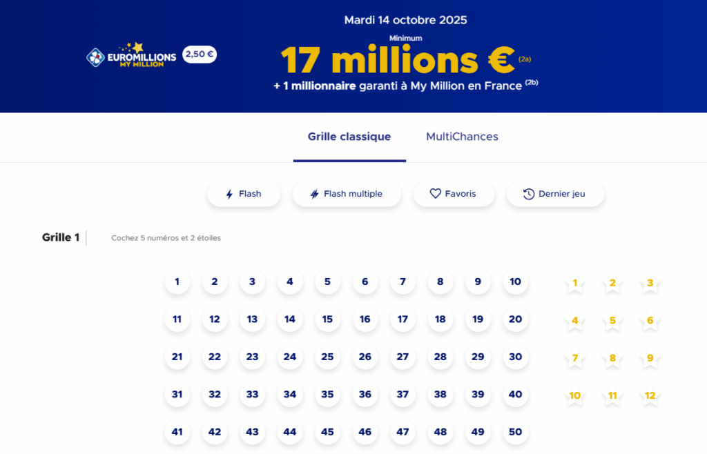 euromillions 14 octobre 2025