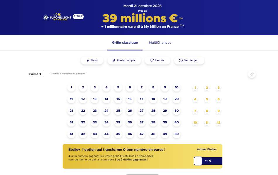 euromillions 21 octobre 2025