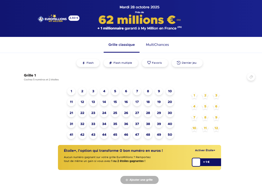 euromillions 28 octobre 2025