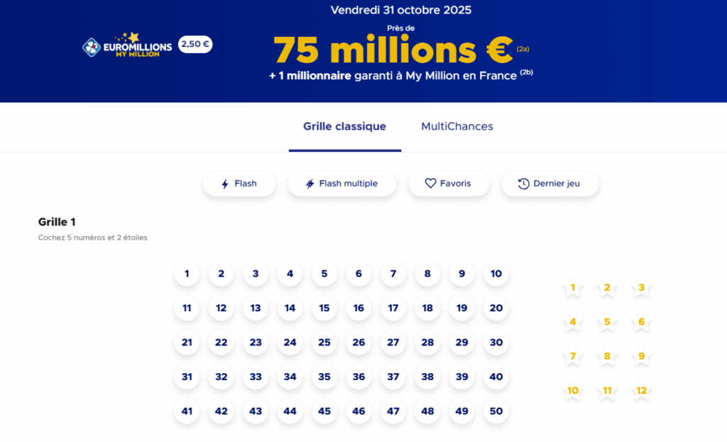 euromillions 31 octobre 2025