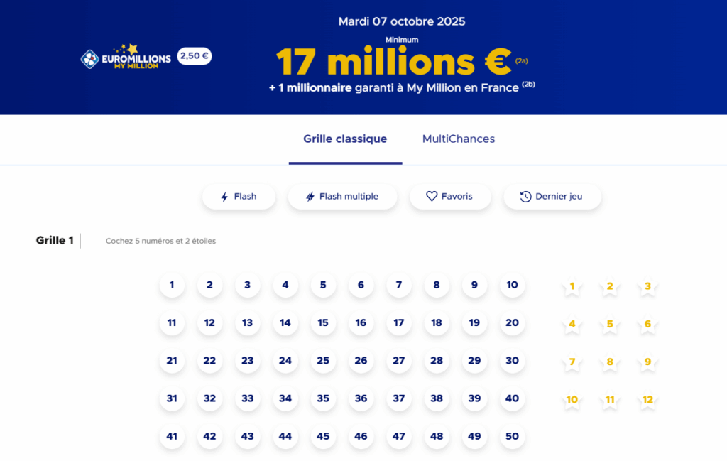 euromillions 7 octobre 2025