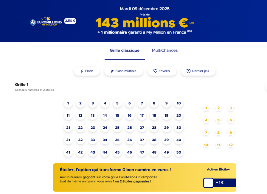 euromillions 9 décembre 2025